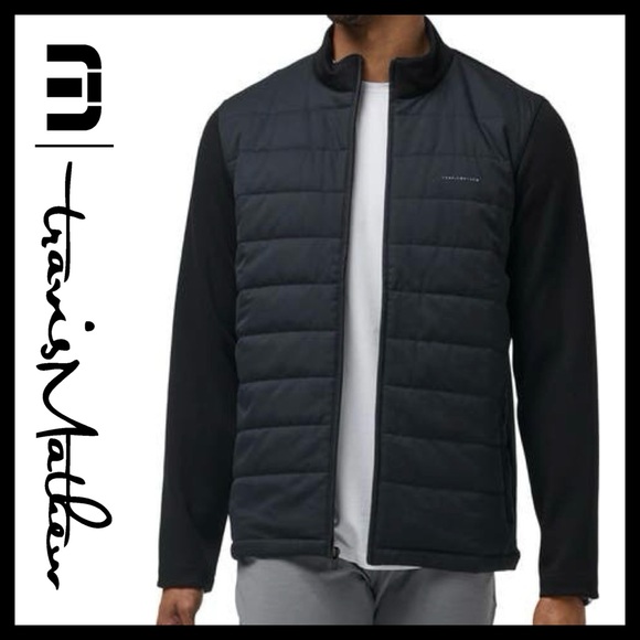 Travis Mathew Luxury Men’s Point of Sail II Quilted Hybrid Jacket Size (XXL)